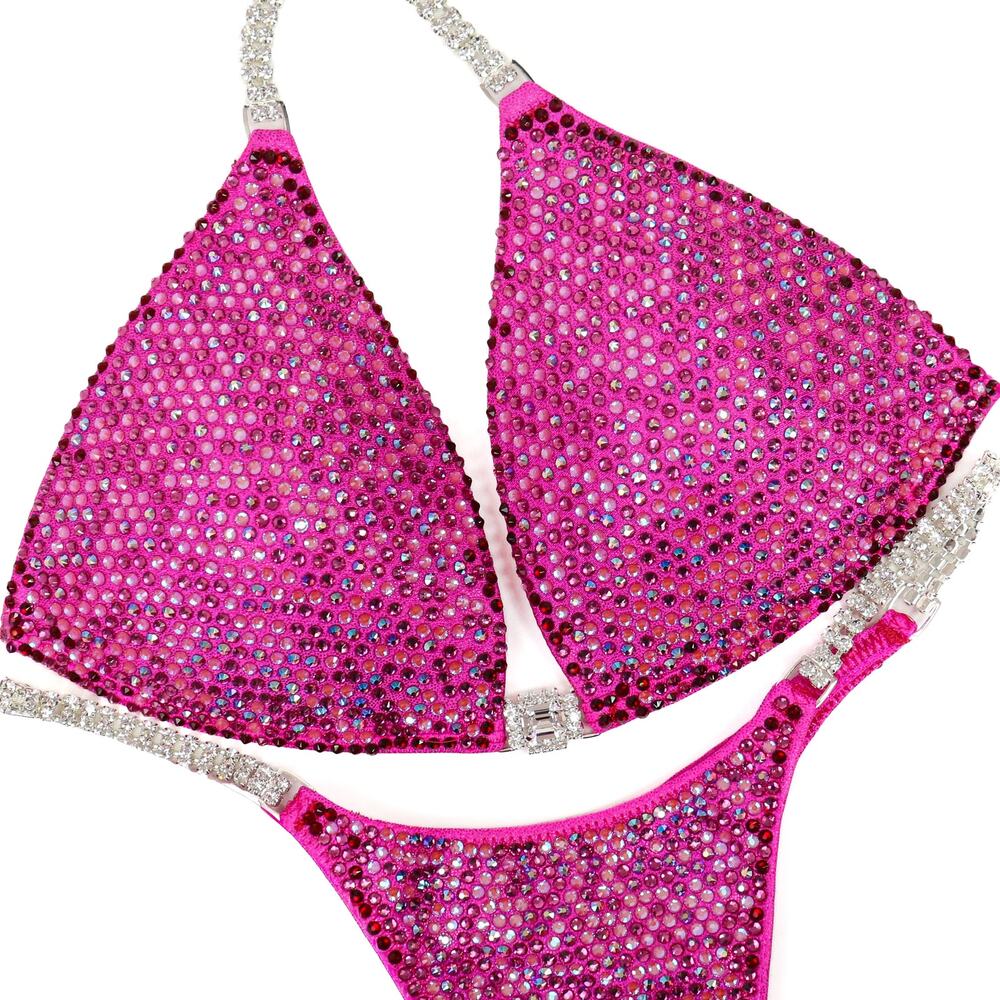 Angel Competition Bikinis Party Pink Nova. Medium Molded/Pro.